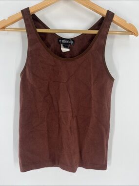 SWS Essentials Brown Tank Top Size S Gently Used